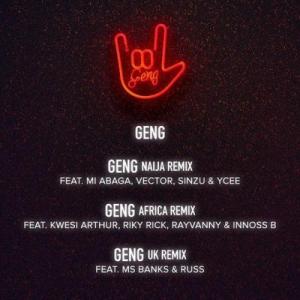 Mayorkun – Geng (Africa Remix) Ft. Riky Rick, Kwesi Arthur, Rayvanny, Innoss’B