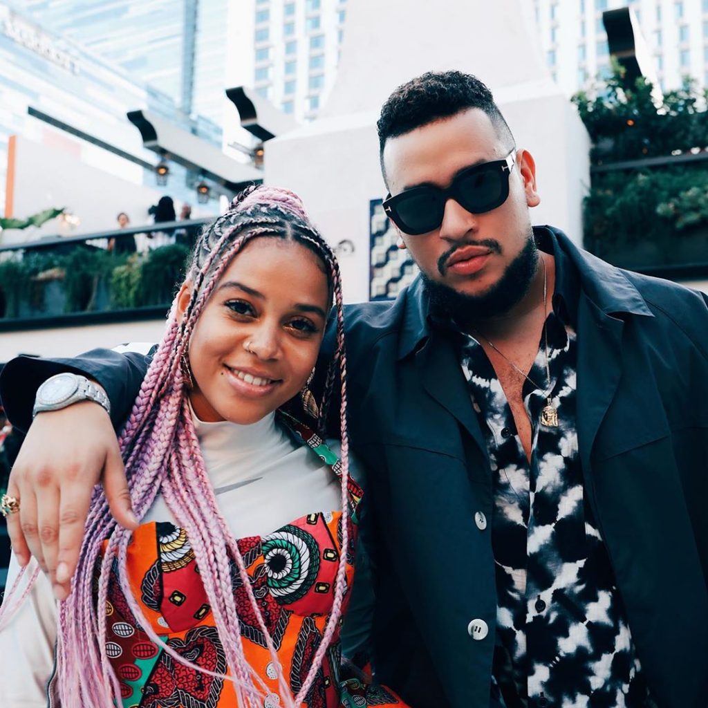 AKA SHARES SNIPPET OF COLLABO WITH SHO MADJOZI & FLVME