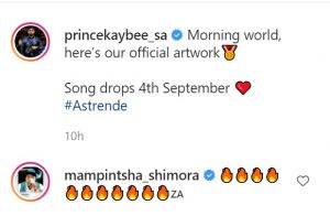 PRINCE KAYBEE SHARES SNIPPET & ARTWORK FOR “AS’TRENDE” FEAT. MAMPINTSHA PEEKAY MZEE & KAMZA HEAVY POINT